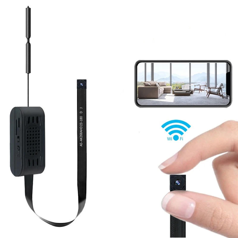 Tuya Mini Micro маленькая Скрытая шпионская камера WIFI секретный модуль