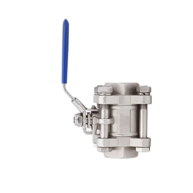 Stainless steel 304 threaded type 2PC Ball Gate Valve