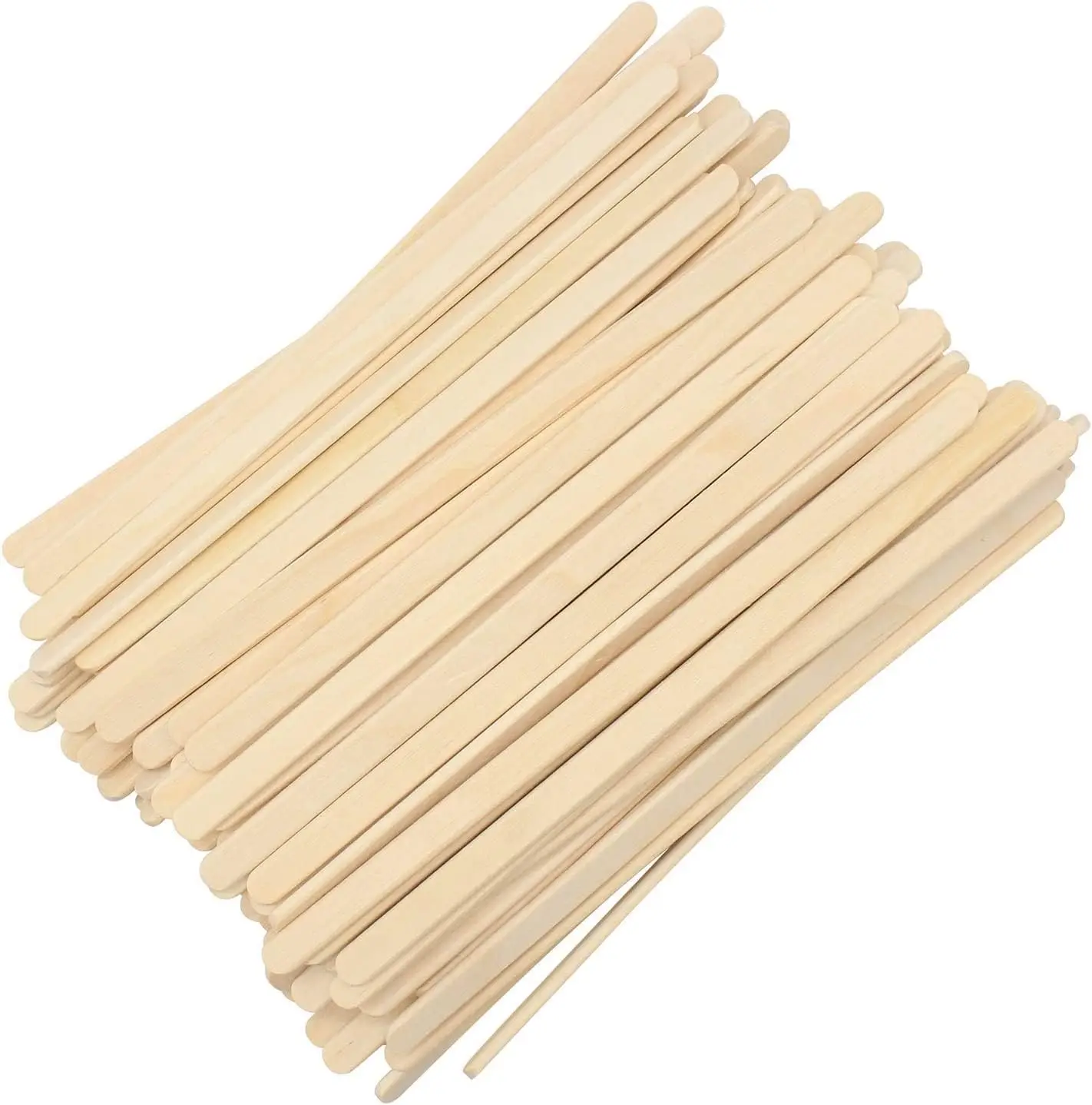 High Quality Eco-Friendly Disposable Wooden Coffee Stirrer Stick Rose-Shaped Spoon for Serving Wholesale for Ice