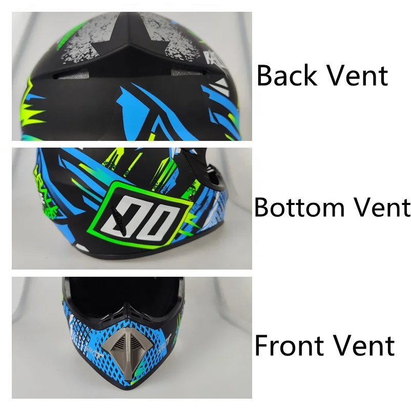 Full Face Motocross Helmet New Design Motorcycle Off Road Helmet Motocross Helmet