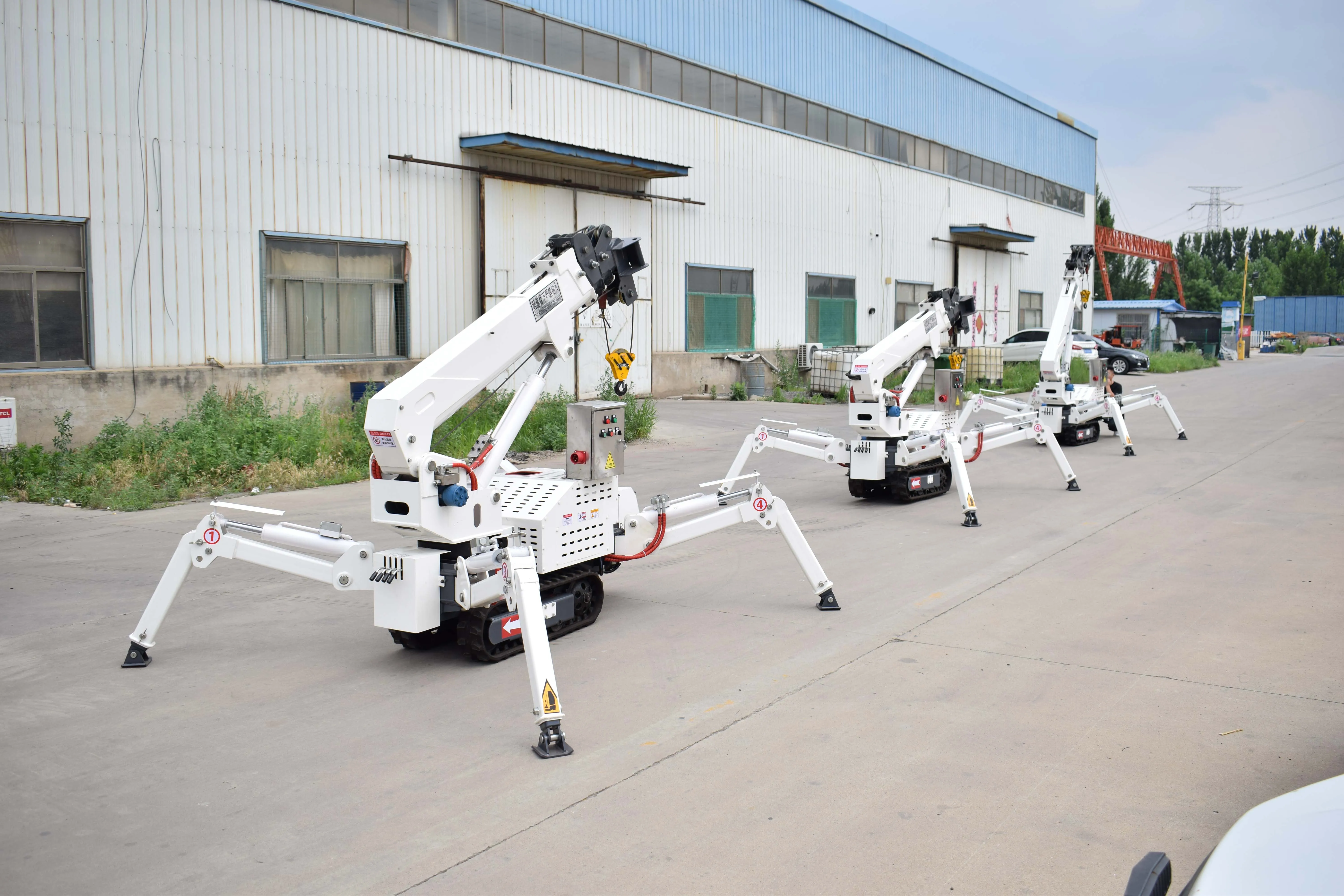 With Ce Certificate 12 Tons Mobile Construction Hydraulic Crane Spider Crane