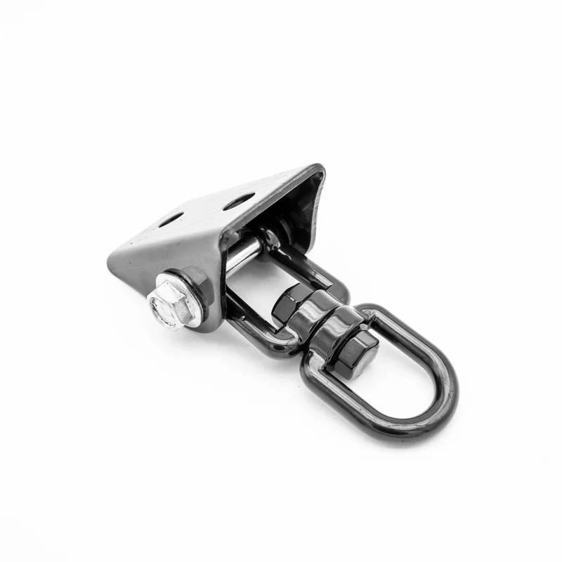 High Quality stainless steel black suspension hardware swing ceiling hook wall hanging kit