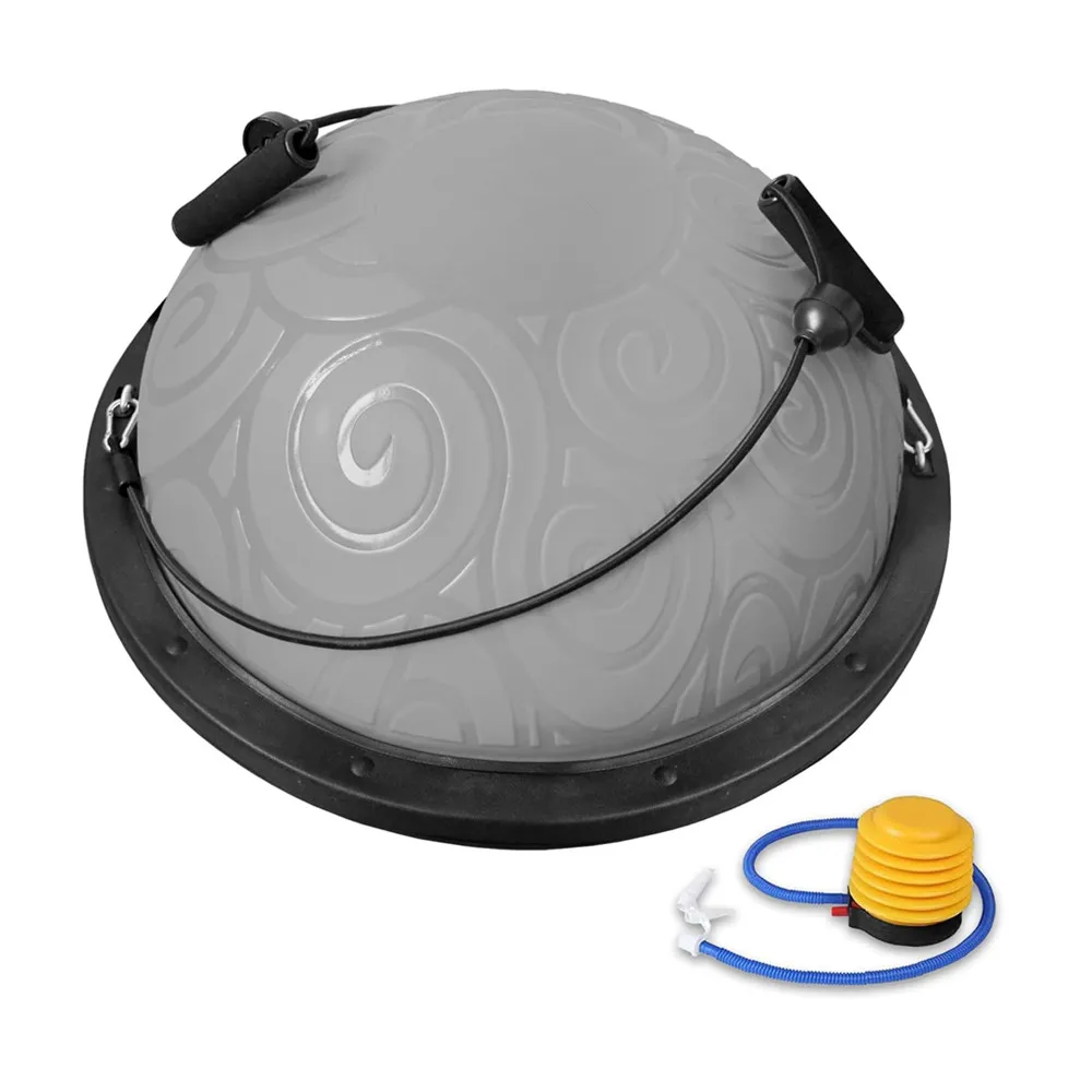 Home Gym Equipment The Original Balance Trainer 26 Inch Diameter Inflatable Half Exercise Ball Wobble Board Balance Trainer