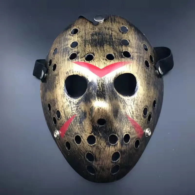 Jason Plastic Customize Cosplay Costume Explosive Halloween Masquerade Jason Hockey Party Mask