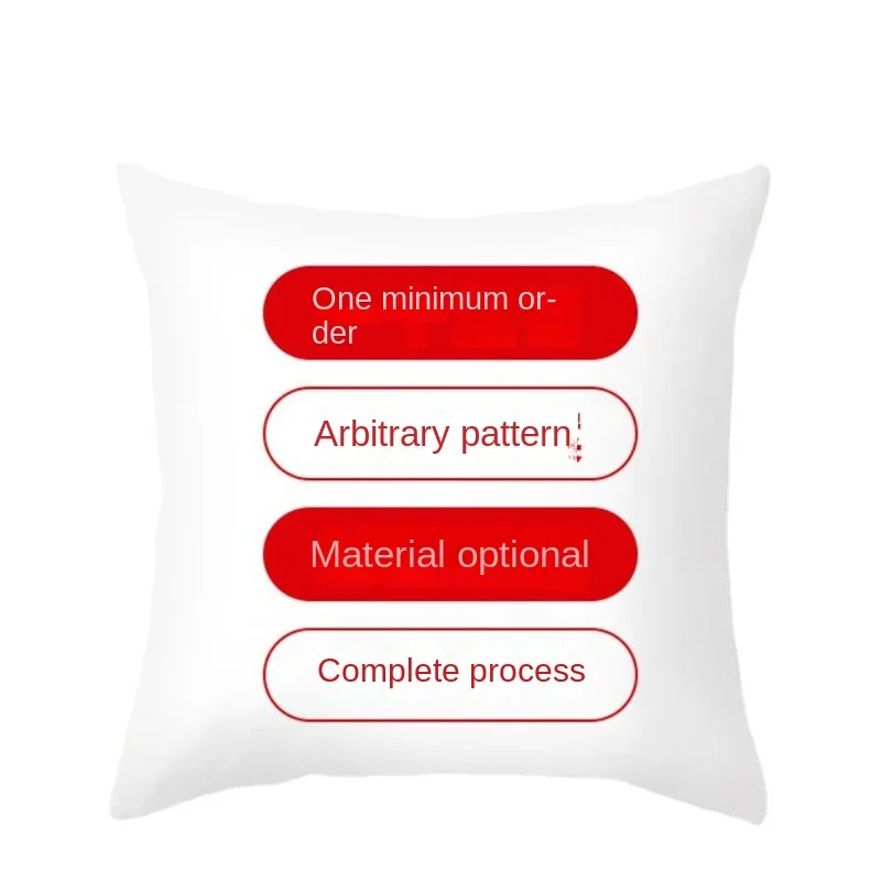 Custom sofa pillow Provide any size or picture digital printing home textile products