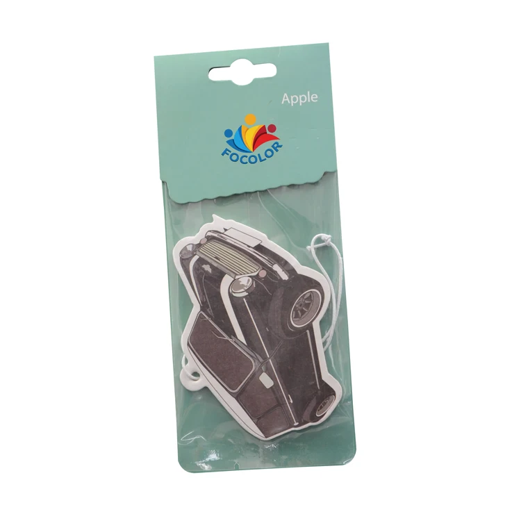 Custom Cute Promotional Car Shaped Paper Car Air Fresheners