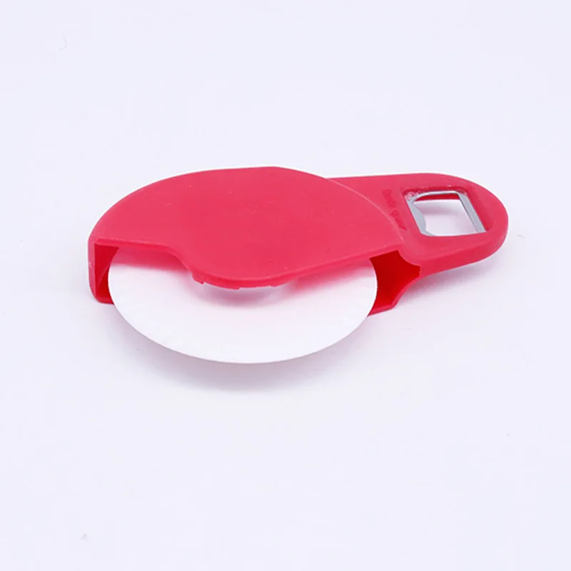 New Product Ideas Kitchen Gadget 2024 Food Grade Pizza Cutter Slicer with Bottle Opener 3 in 1 Baking Tool