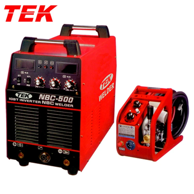Single IGBT NBC-500 MIG-500 MAG-500 GMAW-500 FCAW-500 CO2 Protected MIG MMA Stick Rod Holder Discrete IGBT Welding Machine OEM