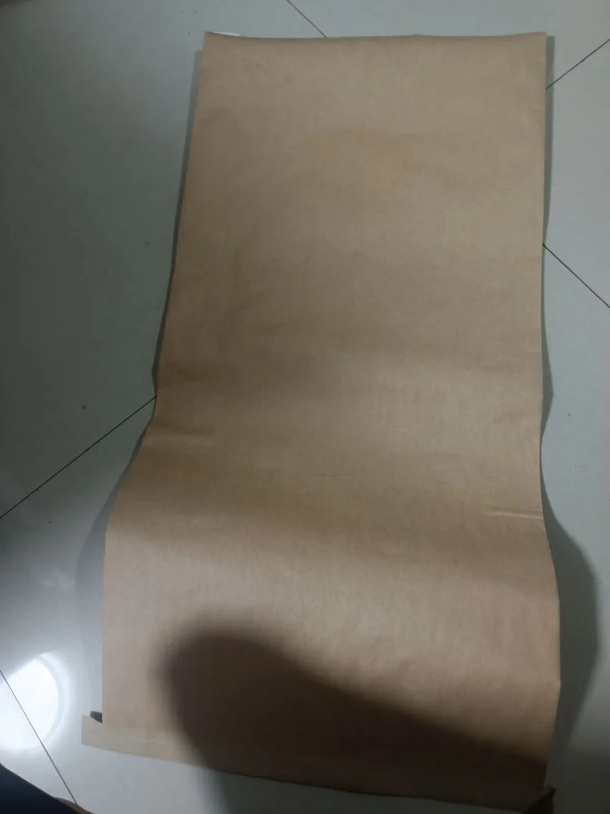 Customized Sustainable Eco Friendly Logistics Packaging Multilayer Kraft Paper Bags for Animal Feed Packaging