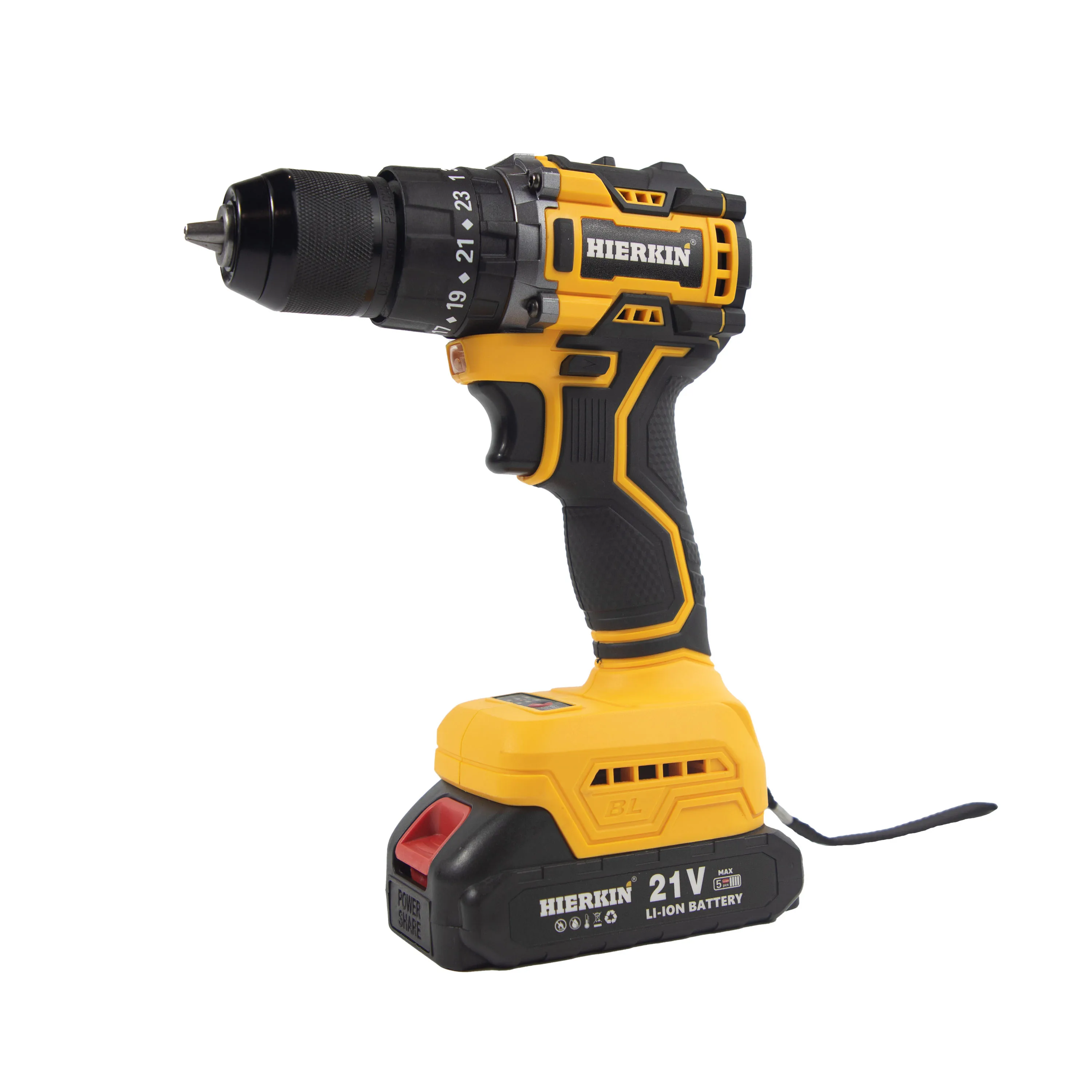 HIERKIN High Quality Hammer Drill Cordless Cordless Power Tool Set Taladros Inalambricos Motor Electric Machine Cordless Drill