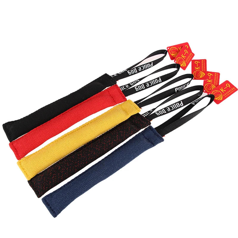 Sturdy Bite Resistant Fabric Dog Bite Stick Soft Puppy Dog Bite Training Toy For Professional Dog Trainers