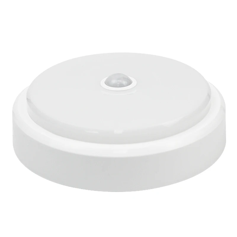 AC220V 8w Modern Smart PIR Infrared motion sensor LED ceiling light sound sensor light surface mounted panel light for home