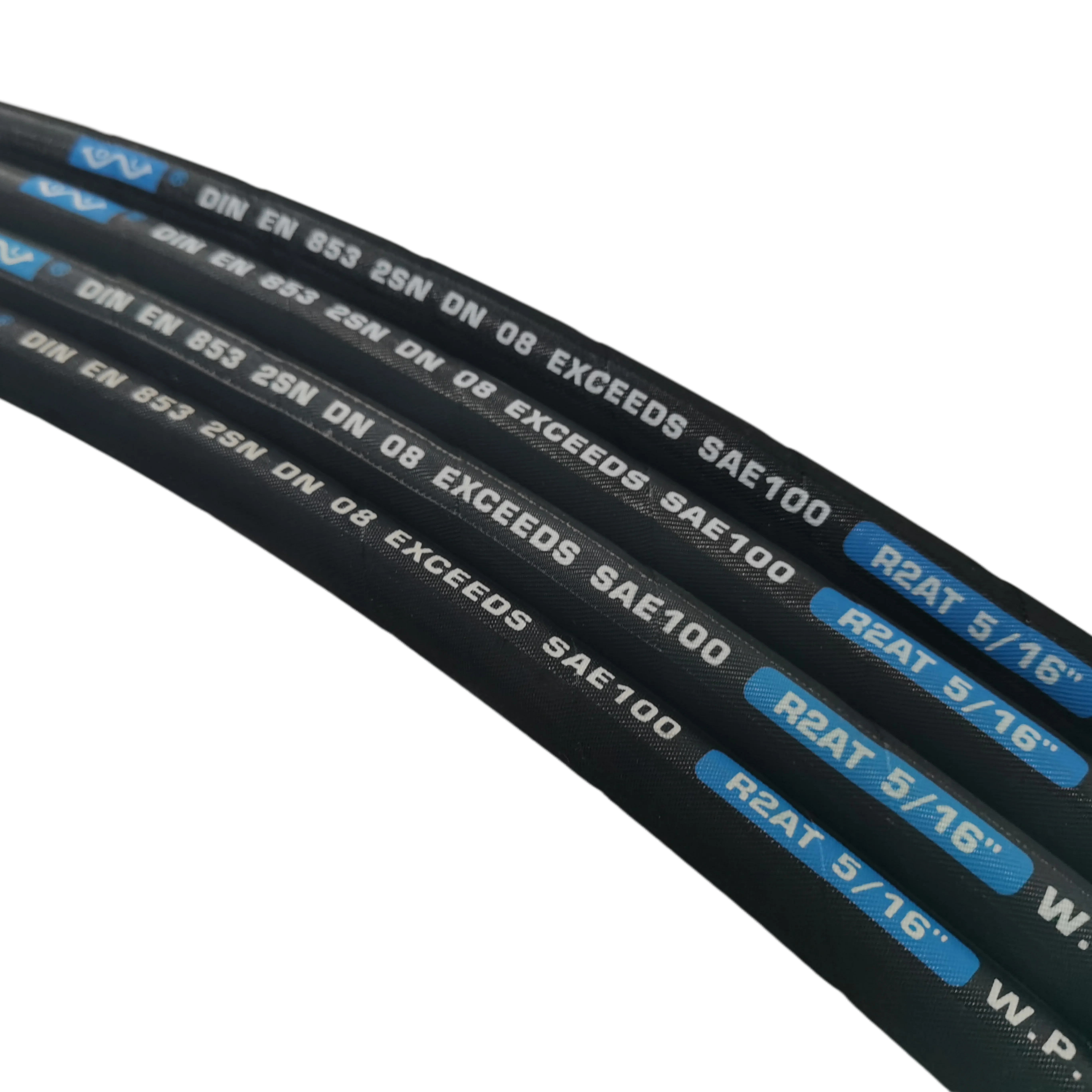 SEL SEMPERIT SEMPERFLEX PARKER RUBBER FLEXIBLE HIGH PRESSURE   Mangueras Hidraulicas SAE100 R1 AT - R2 AT - R5 HYDRAULIC HOSE