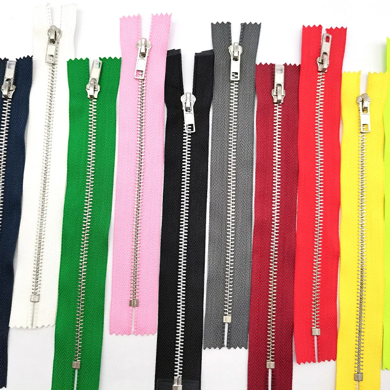 Wholesale 3# 4# 5# Metal Stainless Steel Zipper