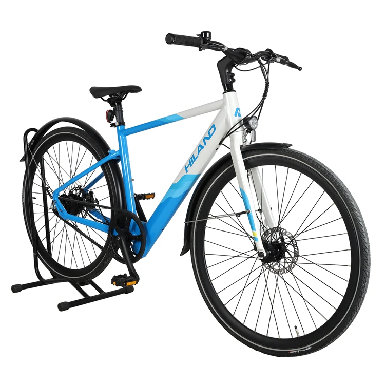 JOYKIE wholesale electric bikes 36v rear hub motor ebike 700c electric cycle belt drive ebike