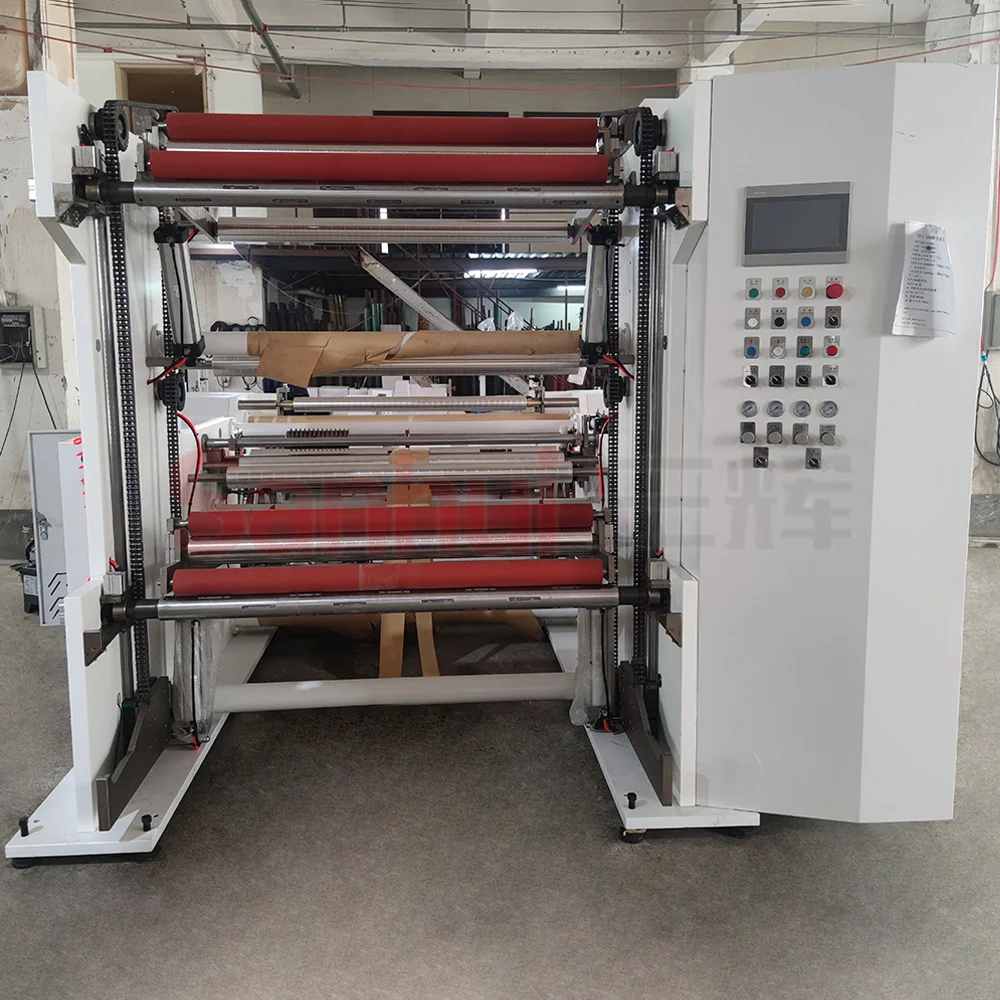 jumbo roll paper slitting machine kraft paper roll  non woven fabric adhesive paper slitting machine