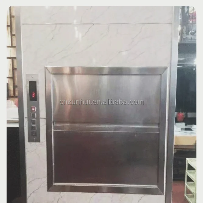 China Outdoor 150kg Mini Dumbwaiter Lift 100kg Small Kitchen Food Elevator for Restaurant