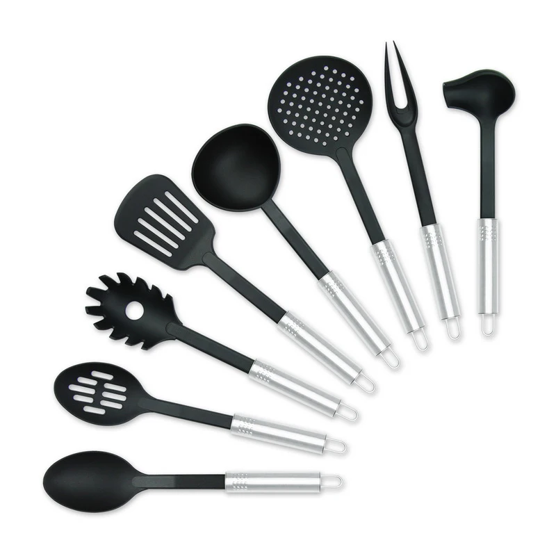
18-Piece Premium Cooking Utensils Stainless Steel And Nylon Kitchen Set New 
