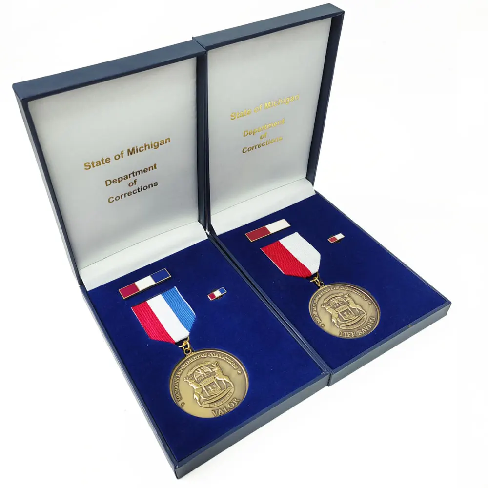 The Chest Medal Manufacturer Wholesale Gold Silver Bronze Alloy Blank Metal Medalla Sports Medals Custom Medals Support With Box
