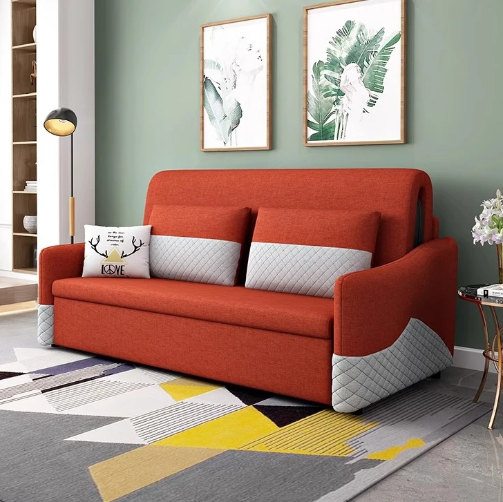 Hot sale save space living room sofas modern sofa bed furniture with storage sofa bed