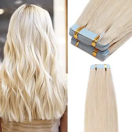 
Top Quality 28 Inch Double Drawn 100% Straight Smooth Human Hair Invisible Tape Hair Extensions 