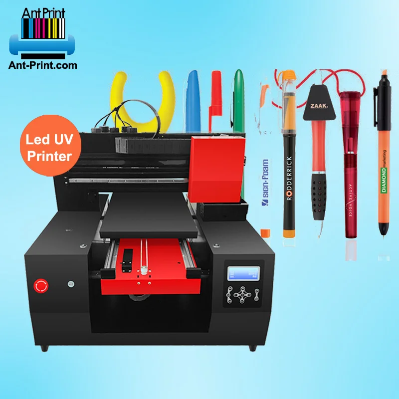 Free pen jig digital portable ballpoint pen inkjet flatbed printer ball pen pencil printing uv machine price