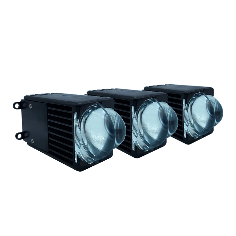 12V Car 09-16V Motorcycle waterproof  shock-proof Laser Fog Light Bifocal lens Laser in matrix Modules For Toyota Honda Nissan