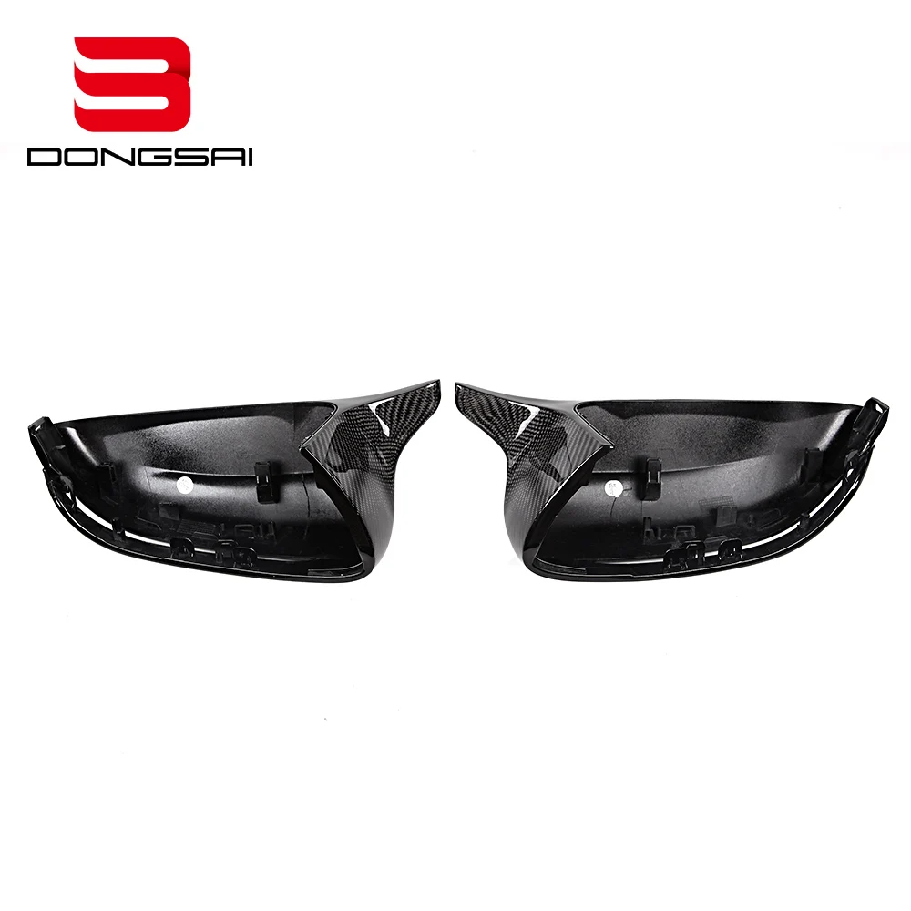 Carbon Fiber Side View M Look Wing Mirror Caps Covers for BMW G30 G11 RHD 2017+