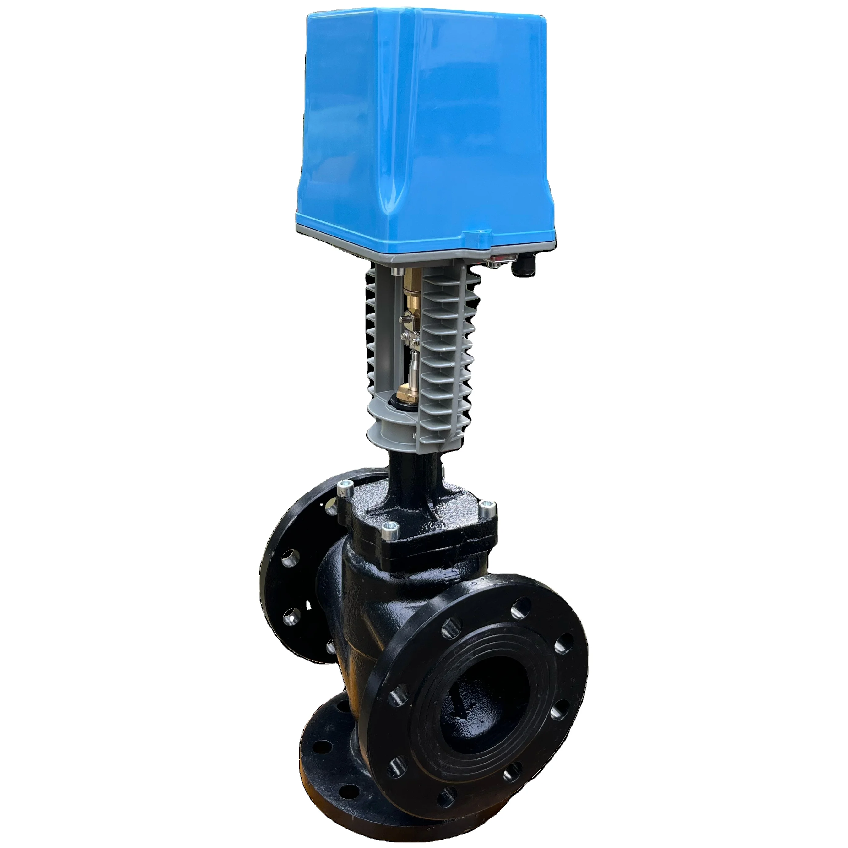 2 way 3 way DN 65-DN 250 control valve flange types