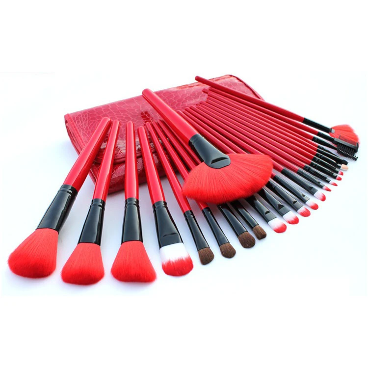 Makeup Brush Set Kit Cosmetic Wholesale Factory Price Wood Handle Accept Private Label makeup brushes Customize