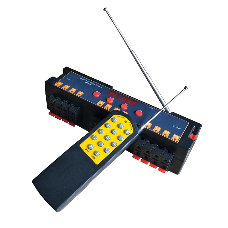 12 Channels Sequential Fireworks Firing System Automatic Display Firing System Firework  For Stage Effect Decoration