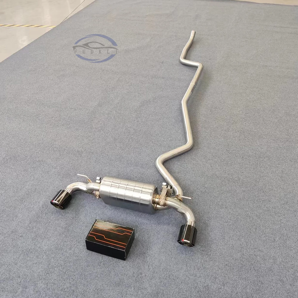 FUDKLi Loud Sound Stainless Valved Catback Exhaust for BMW 1 Series F20 F21 116i 118i 120i 125i exhaust