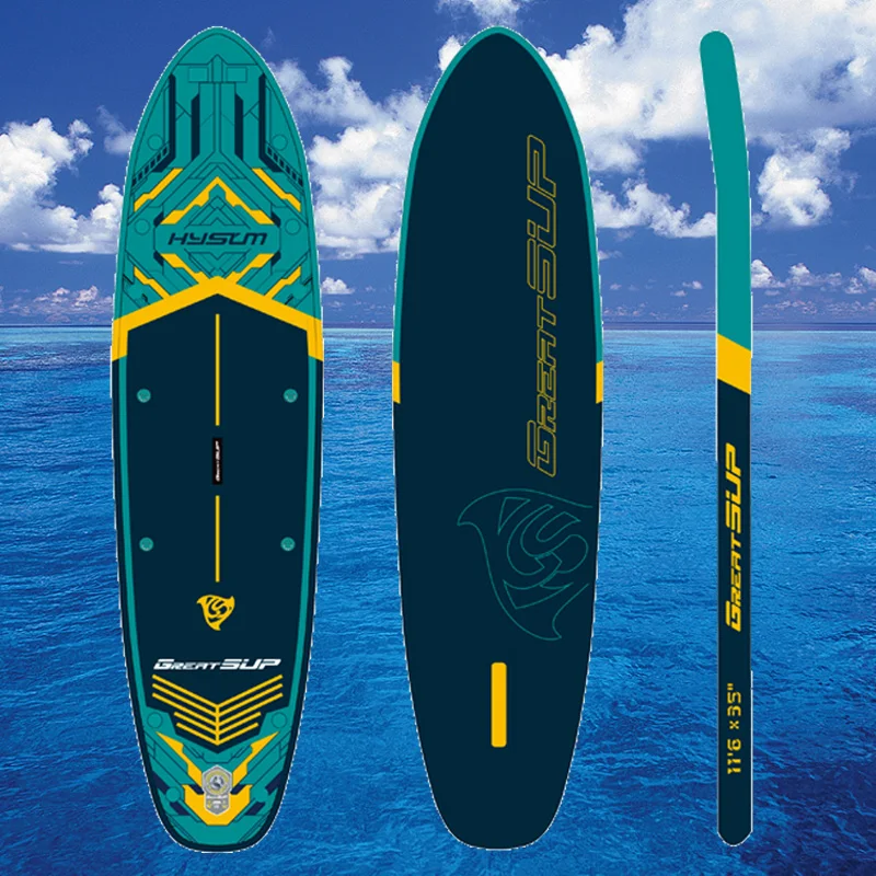 Durable Wooden SUP Surfboard for Fishing  Factory Direct Paddleboard