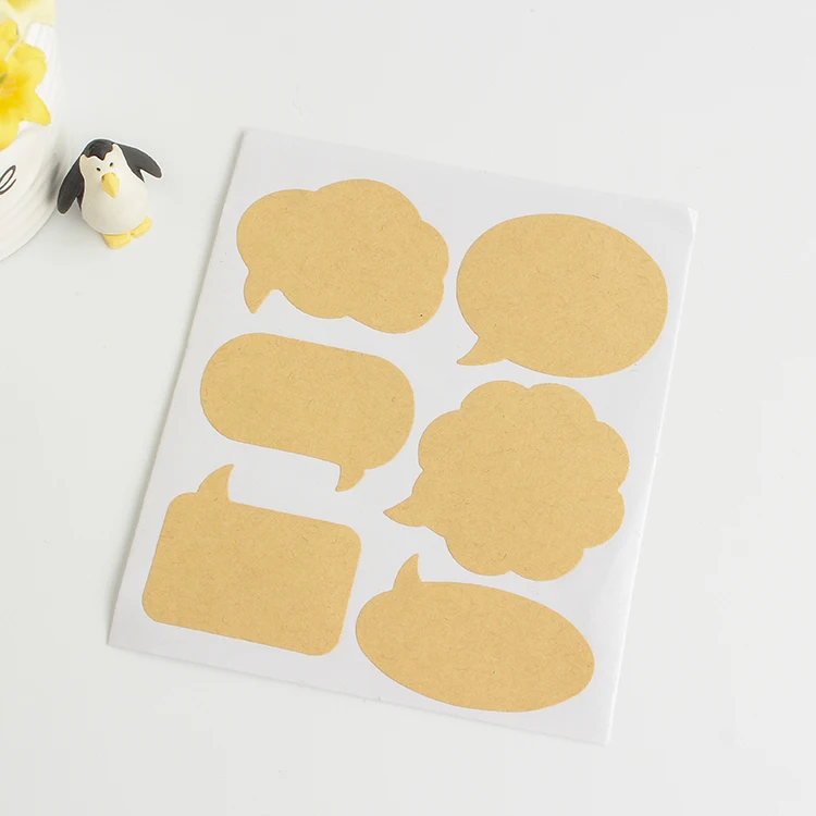 OEM Custom Blackboard Labels Self Adhesive Assorted Shapes Waterproof Reusable Chalk Sticker Labels