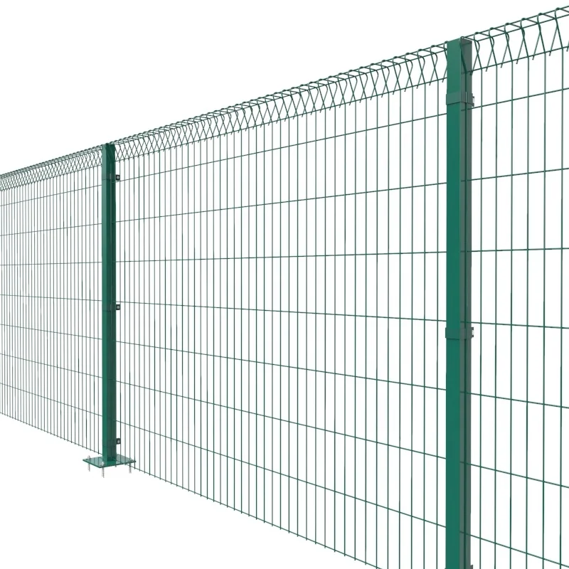 AEOMESH  factory wholesale welded wire mesh fence,high quality 868/656 2d double wire mesh fence / twin wire mesh fence