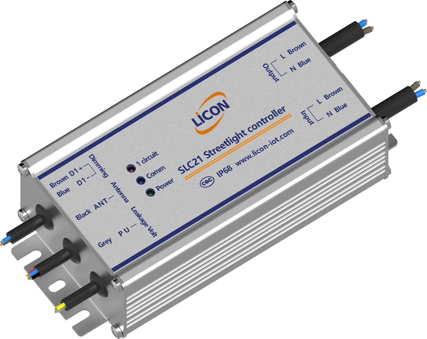 LiCON IoT SLC2 серии высокотехнологичный 12 В проводной LoRa уличный свет пульт дистанционного управления Диммер диммер
