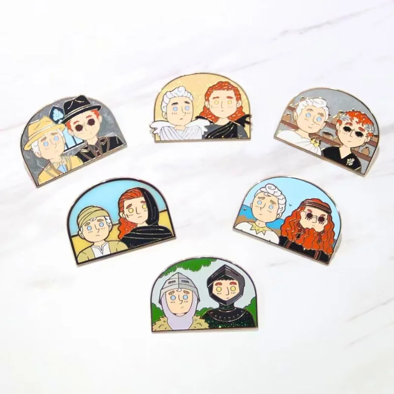 No Minimum 3D Metal Badge Manufacturer Cartoon Cute Anime Metal Soft Hard Custom Enamel Pin Lapel Brooch Pin Custom
