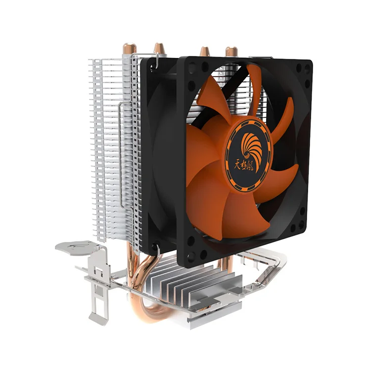 Индивидуальный заказ большой объем воздуха PC Heatpipe радиатор с вентилятором радиатора