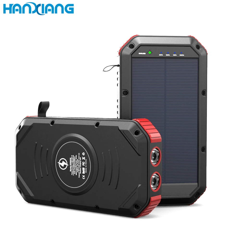 Unique Products To Sell Fast Charge USB PD Waterproof Power Station Portable Power Bank 30000mAh Mobile Charger For Climbing