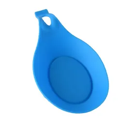 Wholesale Kitchen Tool Soup Rest Soft Kitchen Spoon Holder Heat Resistant Cooking Utensil Rest Silicone Spoon Rests