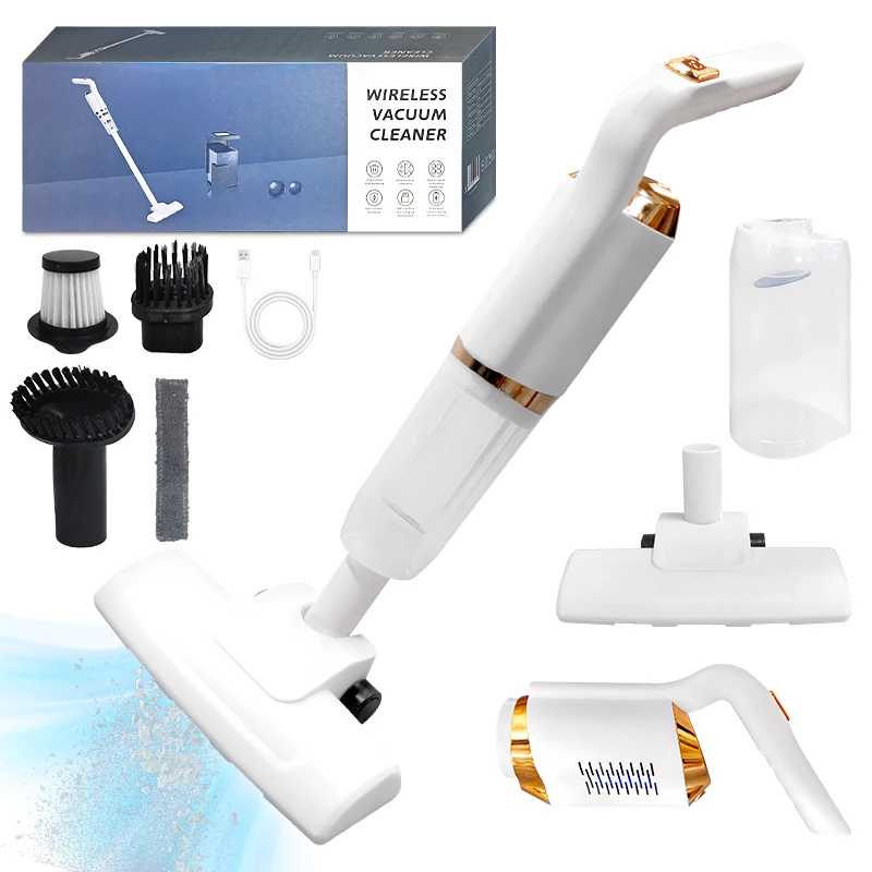 wholesale Smart Handheld Strong Suction Lightweight Wireless Deep Clean Hair Floor Carpet Car Cordless Vacuum Cleaner