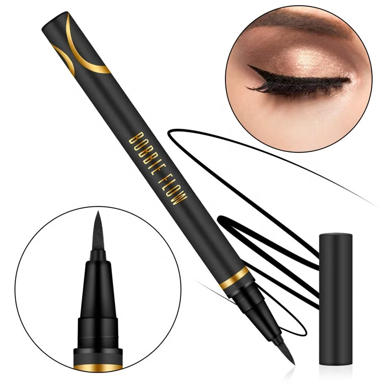 
Multifunctional Black Liquid Eyeliner Waterproof Non Magnetic Sticky Eyeliner Pencil 