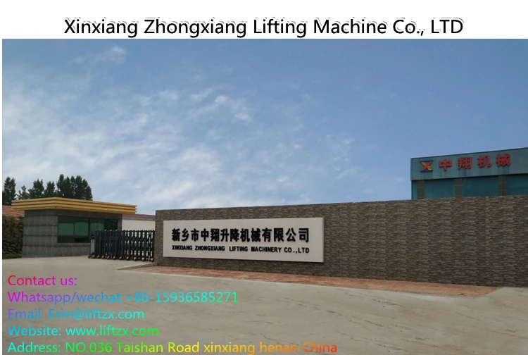 Zhongxiang Lift Machine Self Propel Scissor Lift Geni