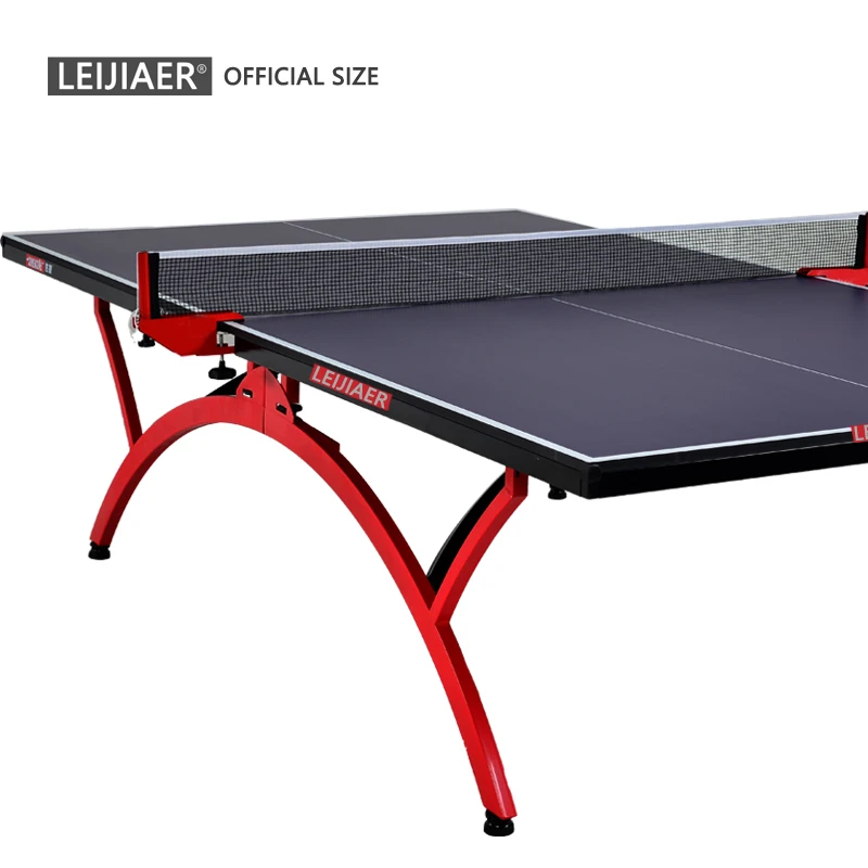 Leijiaer Official A818 Table Tennis Table  Indoor Game Play  Adult Standard  Folding Legs PingPong Table
