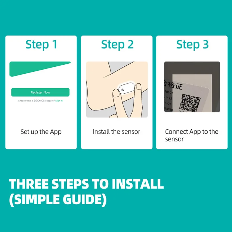 Blood glucose Meter ,Real-time data transfer intelligent continuous glucose analyzer