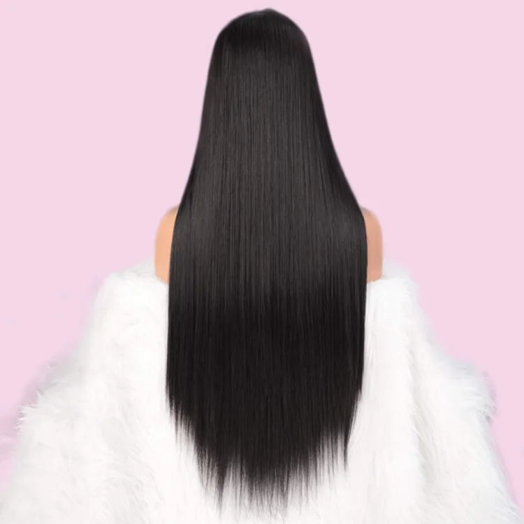 10 and 13x4 lace front straight human hair wigs with baby hair pre выщипанные bleached knots