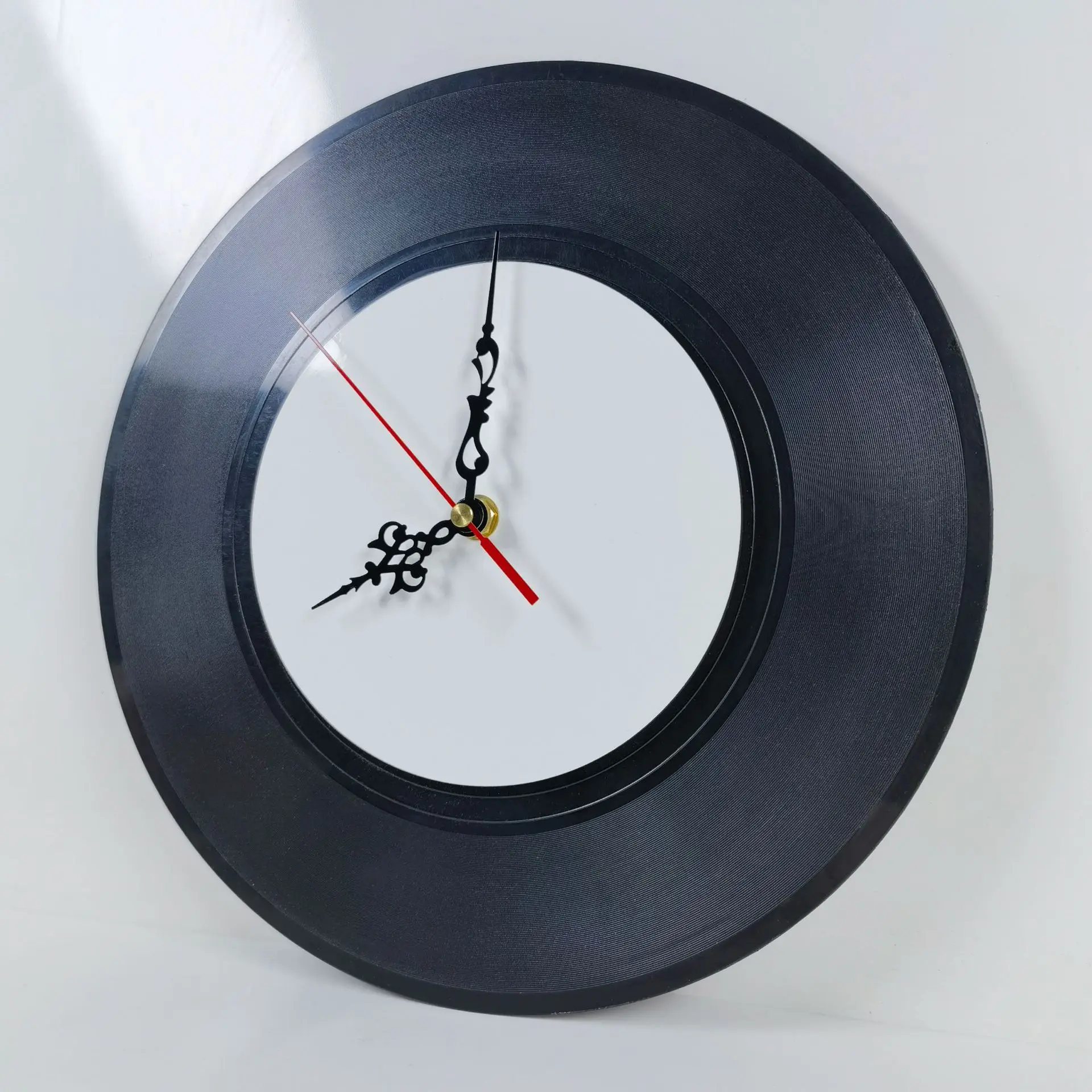 Blanks Custom Creative MDF Photo Frame 12 Inches Sublimation Vinyl Record Wall Clock