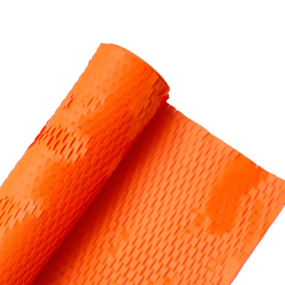 INUNION  Cushioning Wrap Roll flowers pack accessories Gifts Moving Shipping Kraft Flower Wrapping Honeycomb Packing Paper