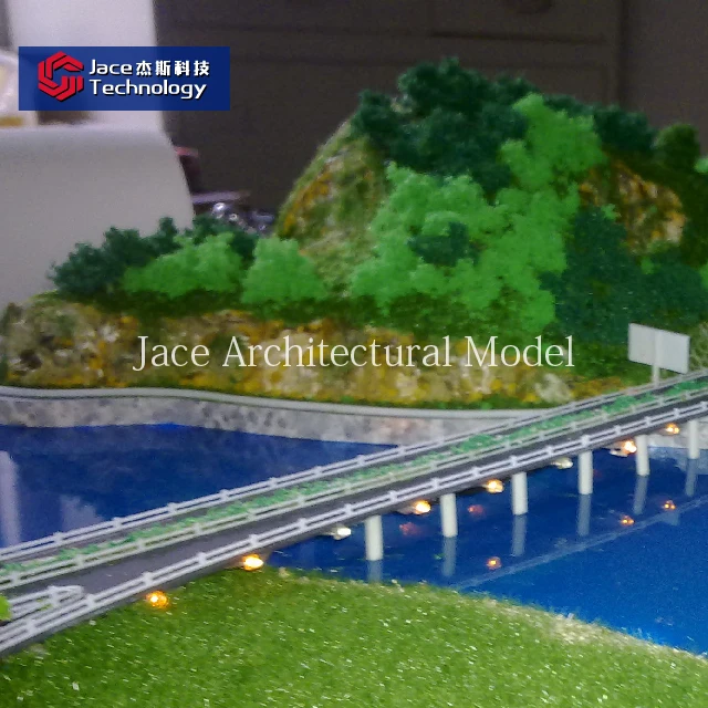 
Model house villas landscaping mold designs architecture scale model 