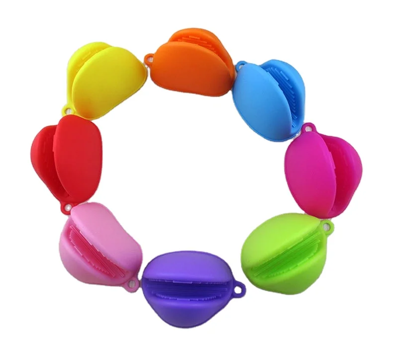 Нескользящие горшок держатель перчатки для микроволновой печи силиконовые рукавицы термостойкие